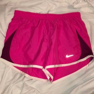 Pink Nike Running shorts